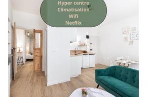 Votre nid douillet*Hyper centre*Netflix/WIFI/Clim